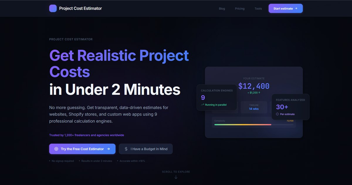 Web Design Pricing 2026 — Rates from 600+ Project Quotes
